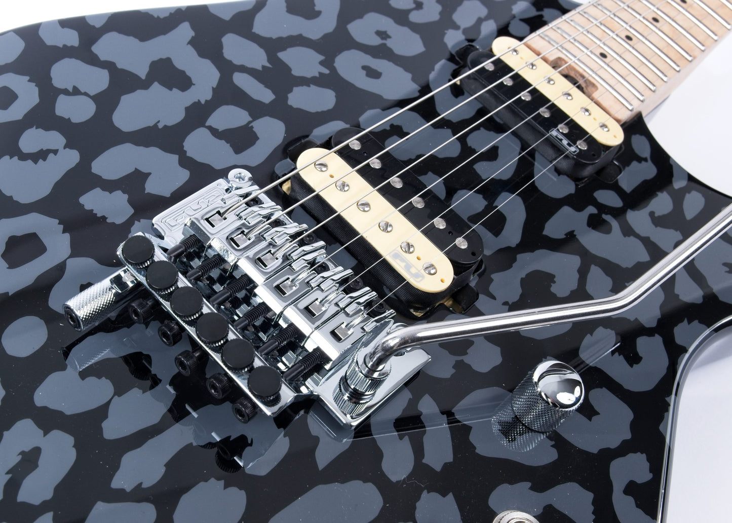 Whip FU Leopard Guitar